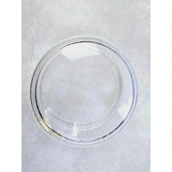 Pyrex 10 Clear Ribbed 4X8.5 Casserole Souffle Mixing Salad Anything Deep Dish US - Picture 5 of 7